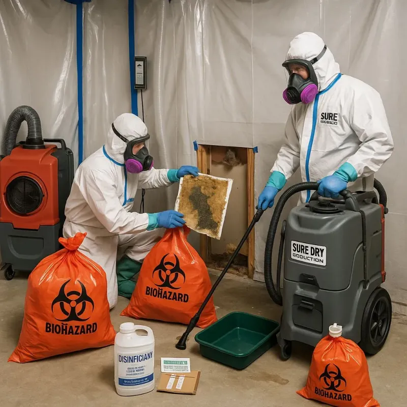 Contaminated Water Handling Protocols process in Anna, OH
